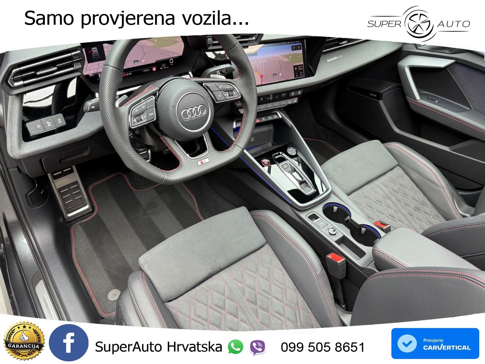 Audi S3 2.0 TFSI (333 KS) quattro S tronic LED+GR SJED+ACC