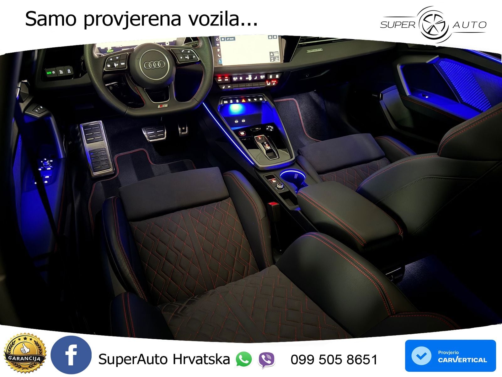 Audi S3 2.0 TFSI (333 KS) quattro S tronic LED+GR SJED+ACC