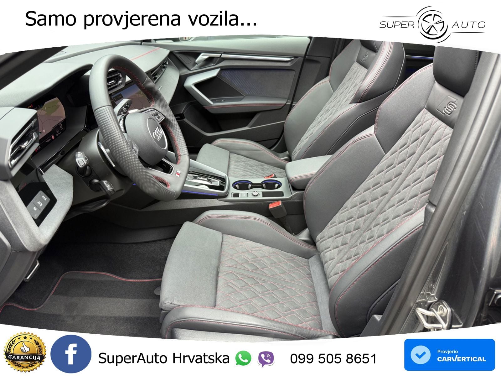 Audi S3 2.0 TFSI (333 KS) quattro S tronic LED+GR SJED+ACC