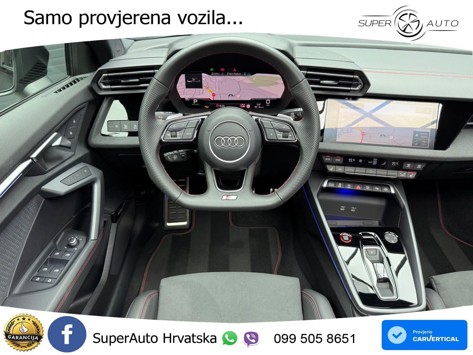 Audi S3 2.0 TFSI (333 KS) quattro S tronic LED+GR SJED+ACC
