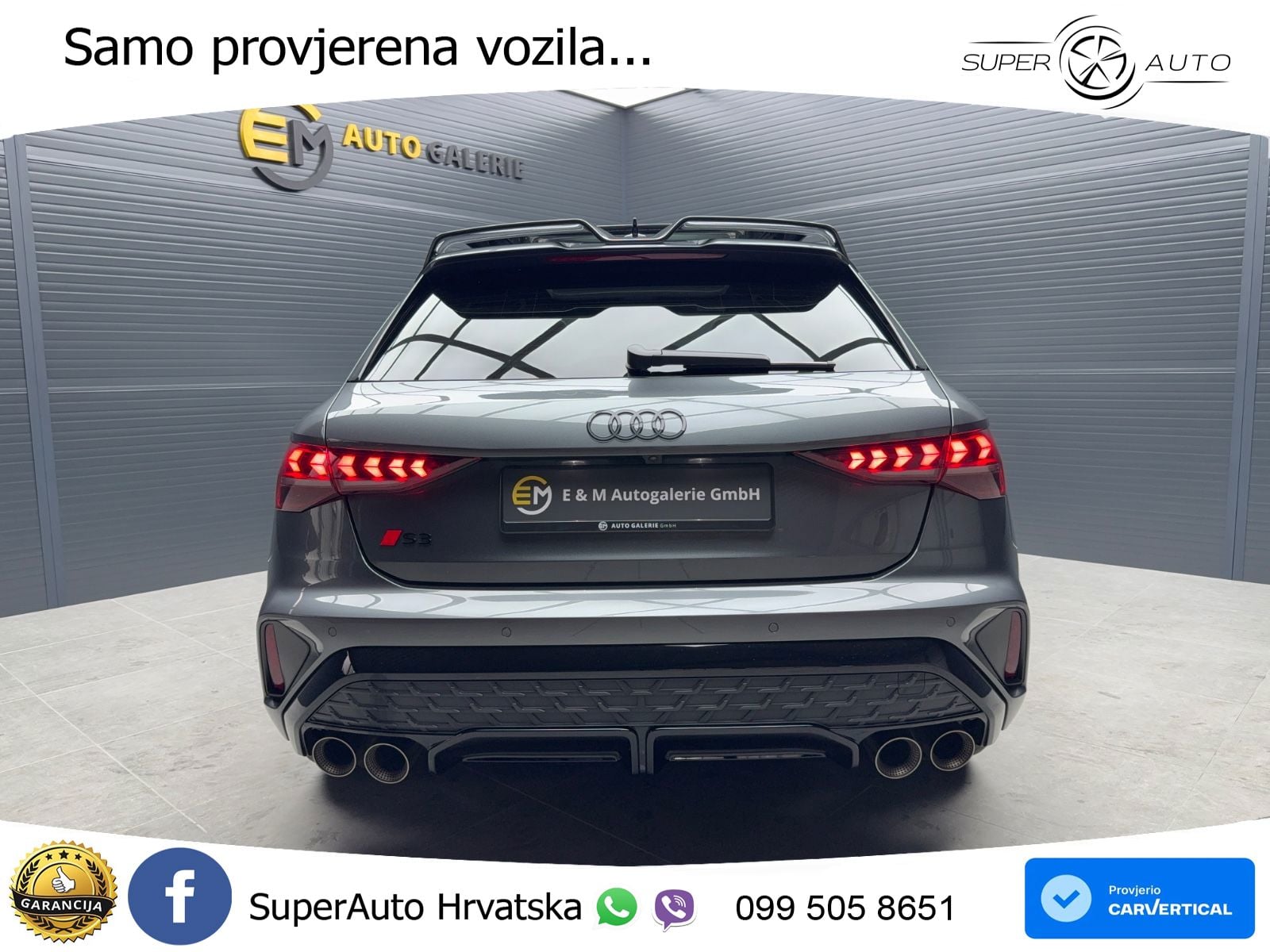 Audi S3 2.0 TFSI (333 KS) quattro S tronic LED+GR SJED+ACC