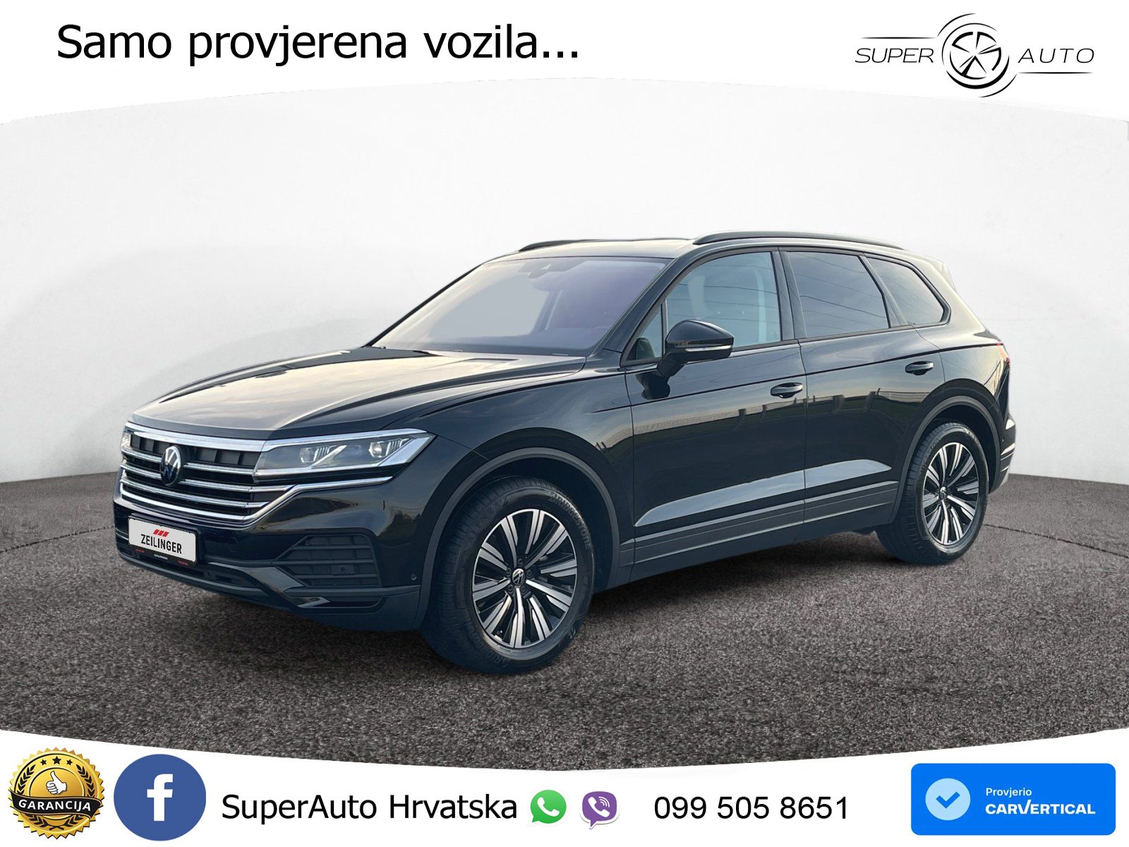 Volkswagen Touareg 3.0 V6 TDI (286 KS) 4MOTION Tiptronic ZRAČNI+ACC+GR SJED+KAM+PANO