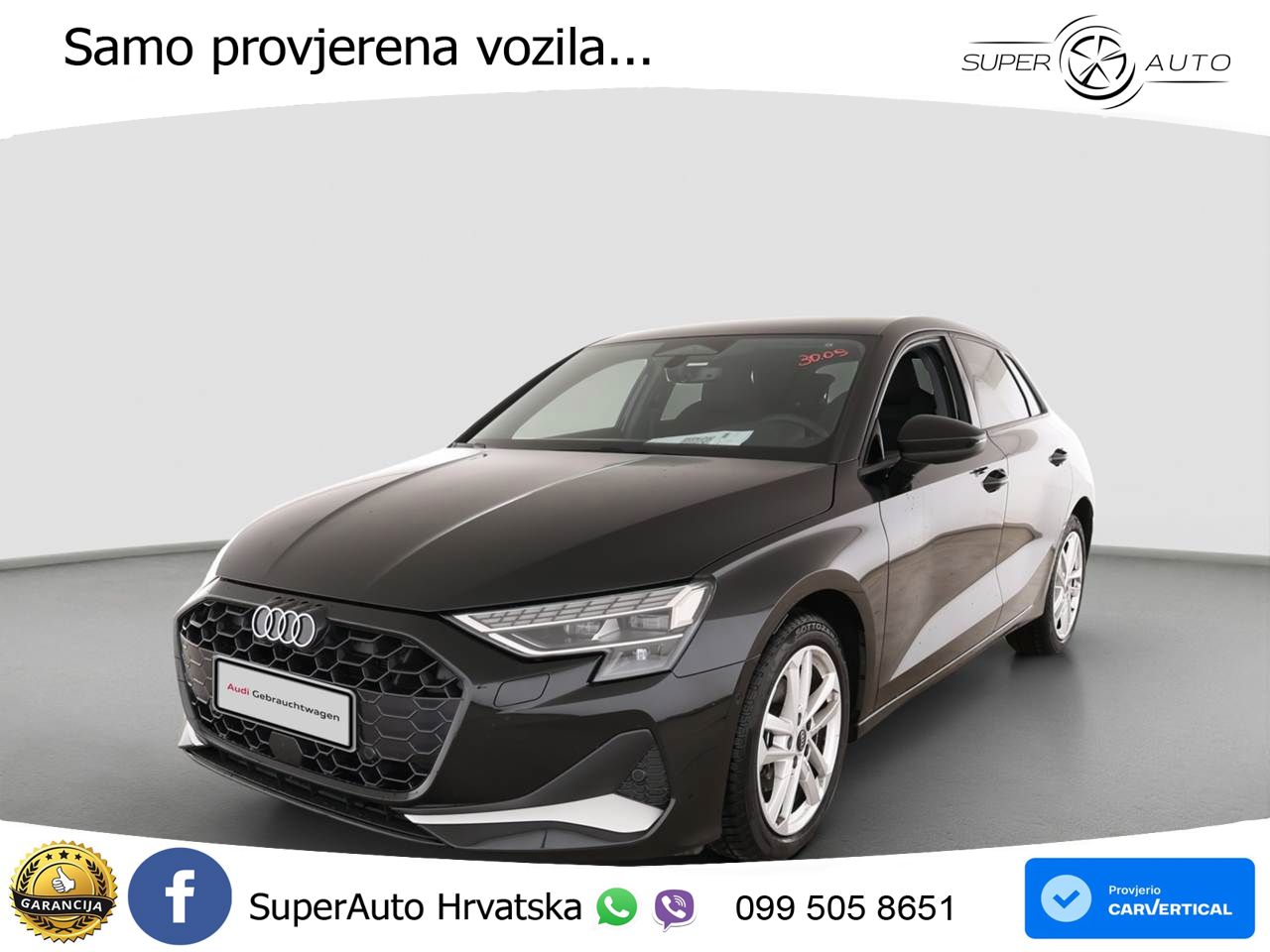 Audi A3 30 TFSI (116 KS)  S tronic advanced LED+GR SJED+ACC