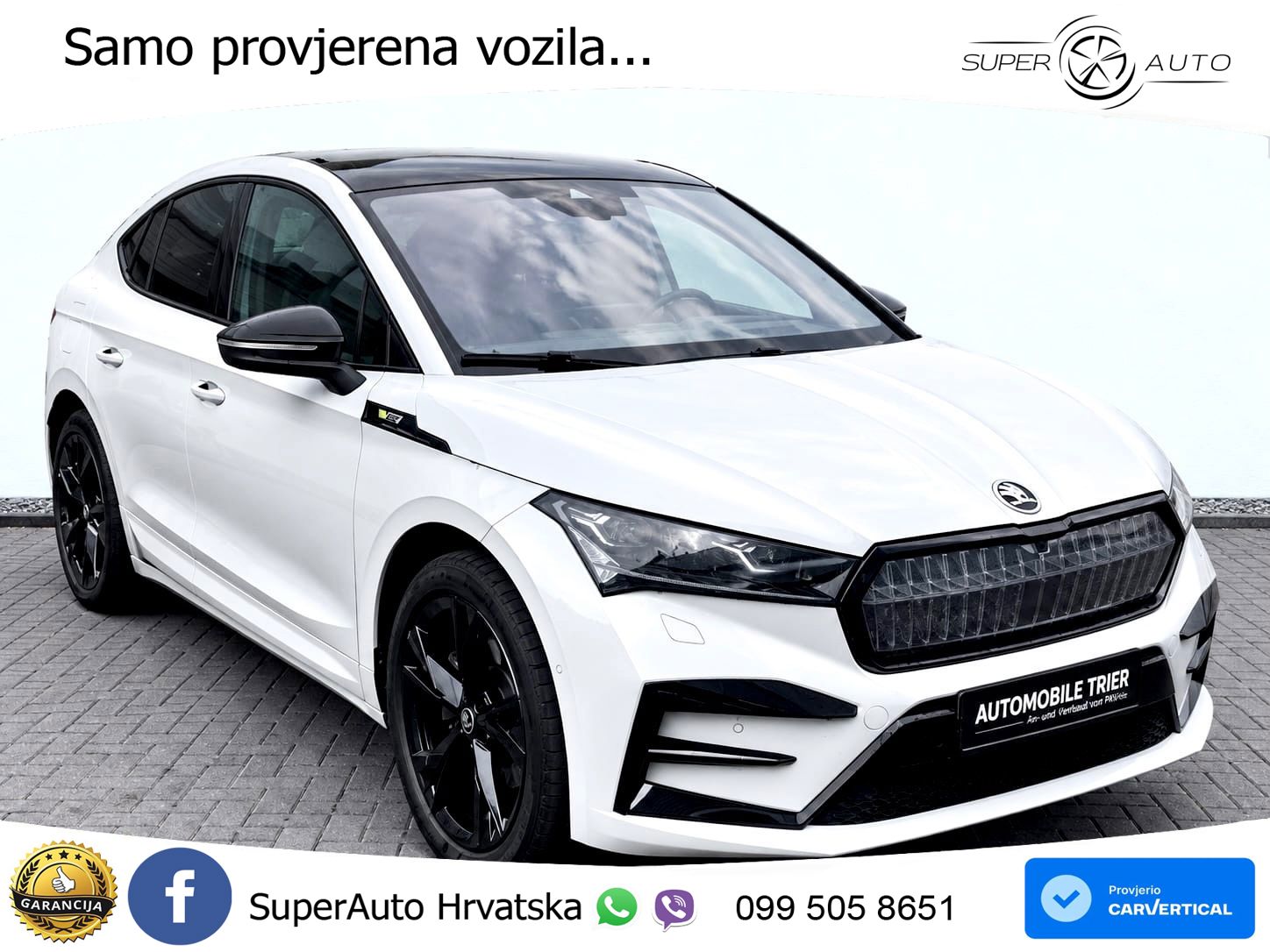 Škoda Enyaq Coupe iV RS 82 kWh (299 KS) AWD Lounge LED+GR SJED+ACC