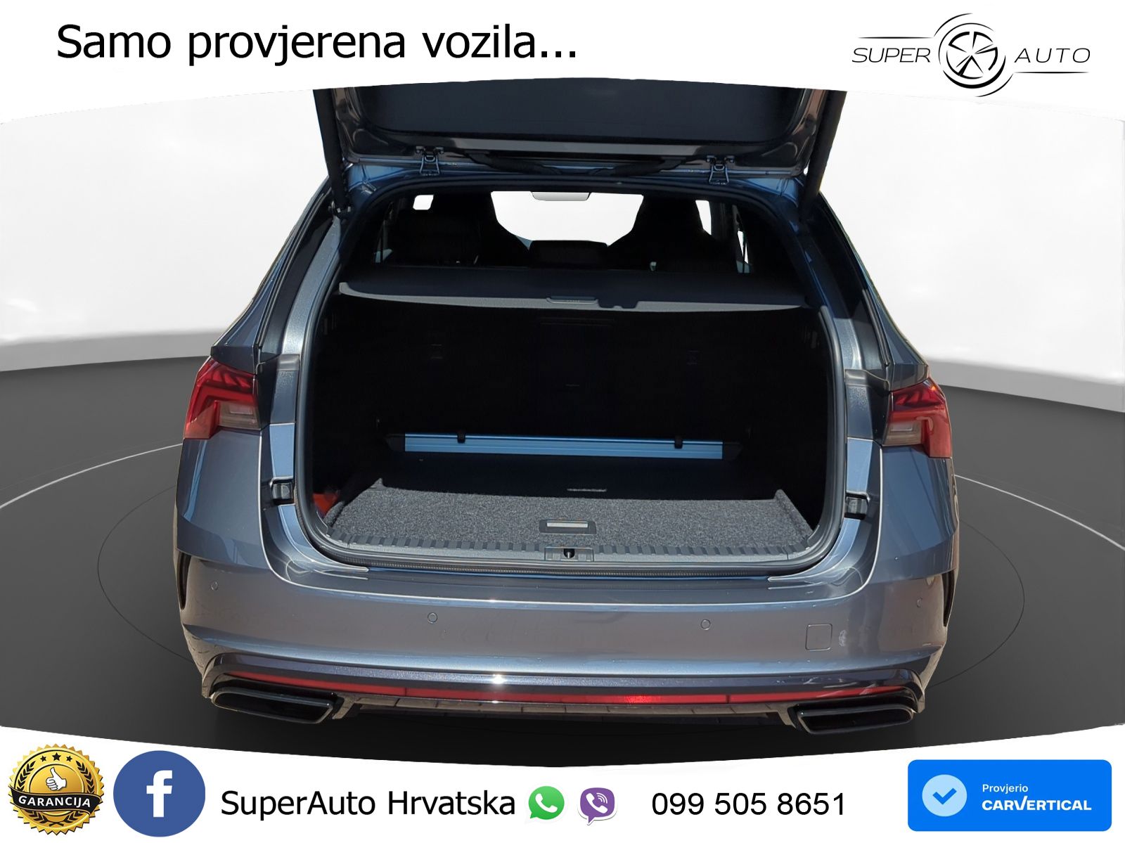 Skoda Octavia IV Combi RS 2.0 TSI (245 KS) DSG LED+GR SJED+ACC