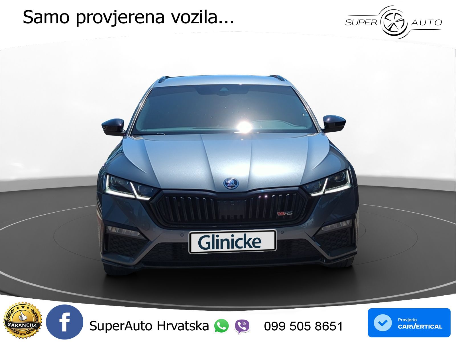 Skoda Octavia IV Combi RS 2.0 TSI (245 KS) DSG LED+GR SJED+ACC
