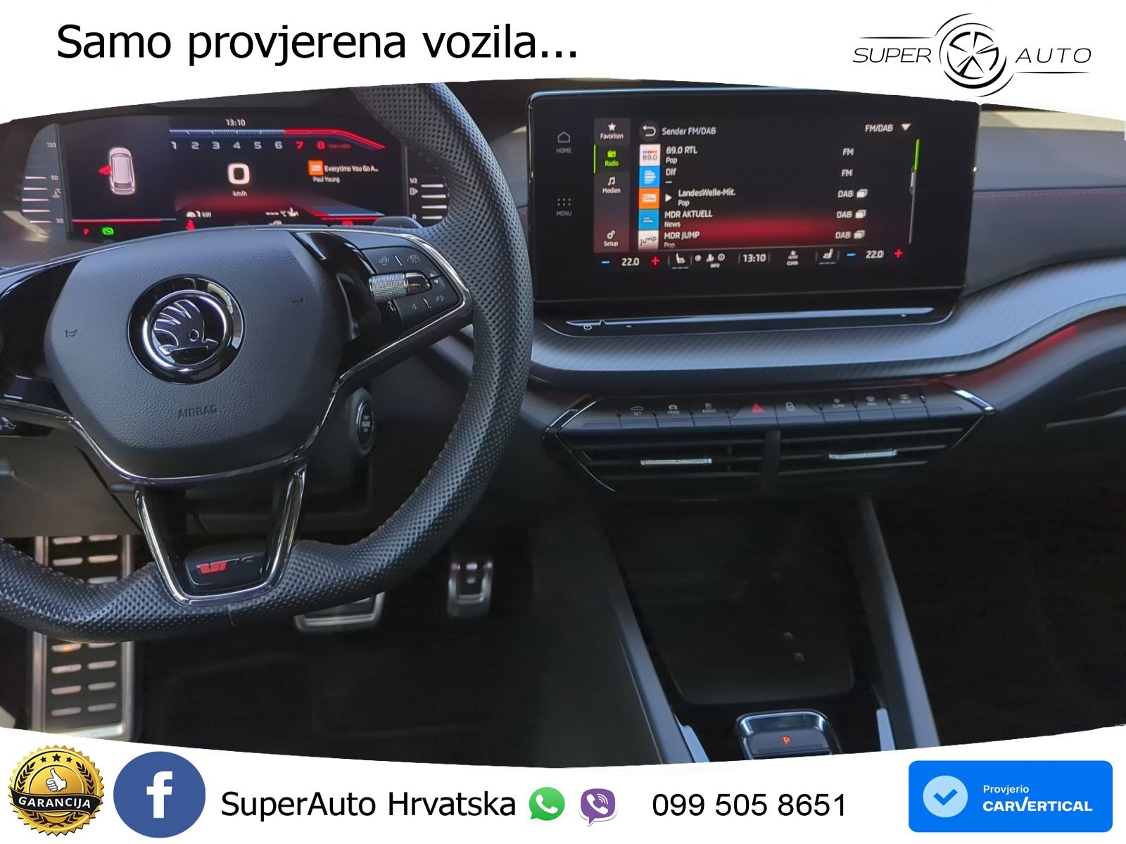 Skoda Octavia IV Combi RS 2.0 TSI (245 KS) DSG LED+GR SJED+ACC