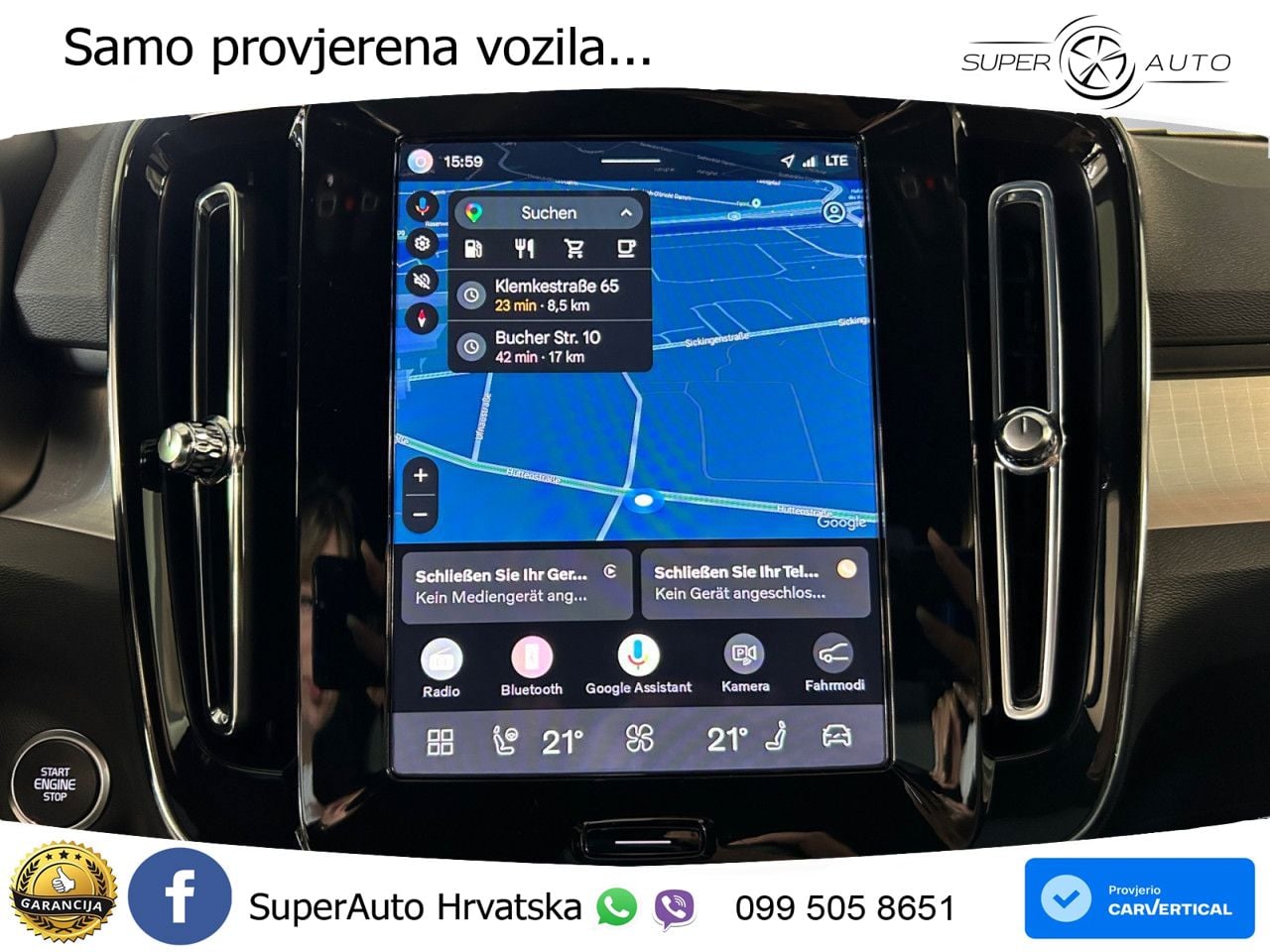 Volvo XC40 2.0 B3 163 KS Automatic LED+GR SJED+ACC