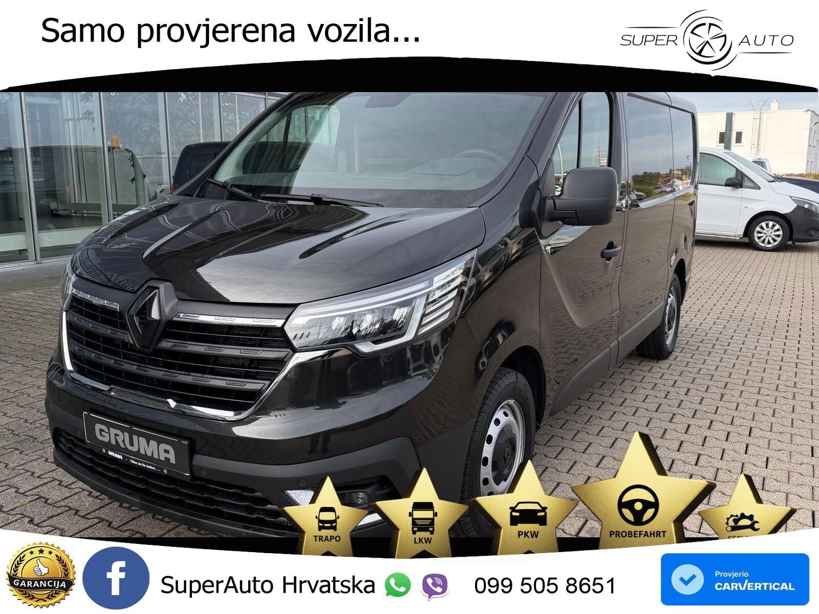 Renault Trafic Komfort KA L1H1 3,0t 170 LED+AHK+NAVIeFH. 170 KS