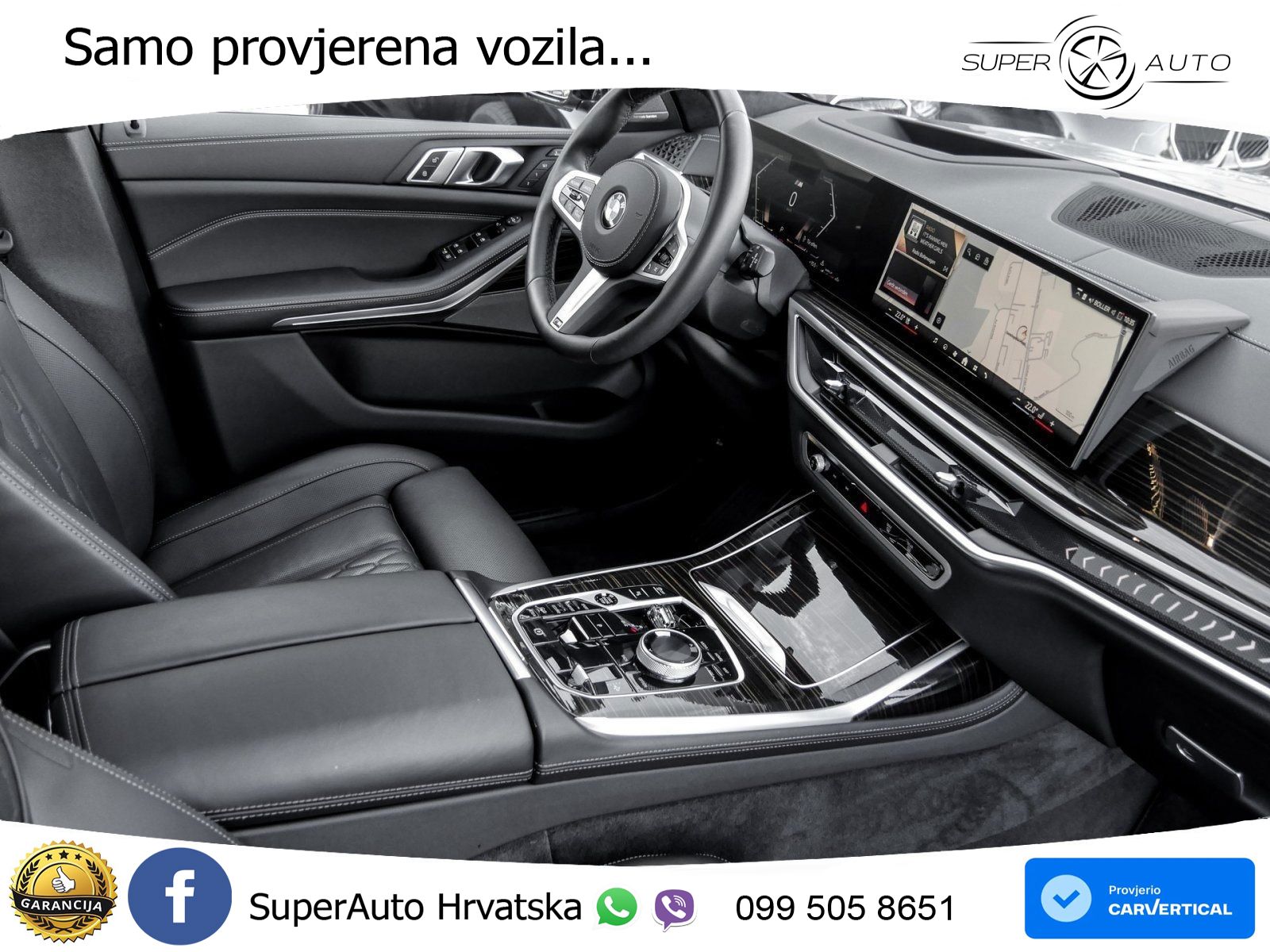 BMW X7 40d (352 KS) xDrive Steptronic M Sport ZRAČNI+ACC+GR SJED+KAM+PANO