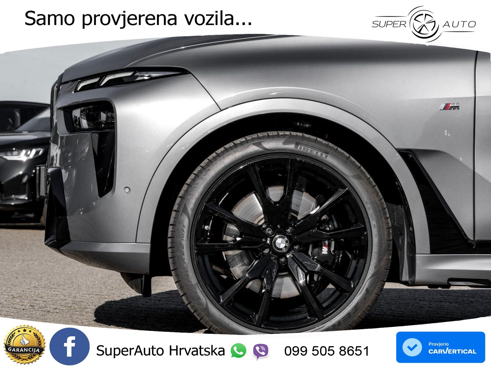 BMW X7 40d (352 KS) xDrive Steptronic M Sport ZRAČNI+ACC+GR SJED+KAM+PANO