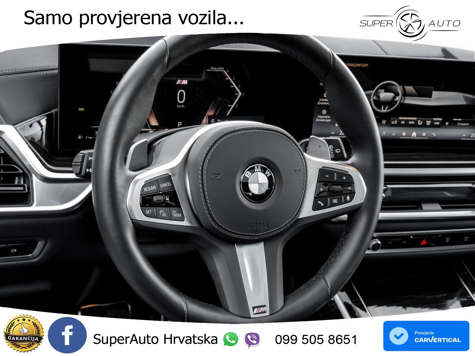 BMW X7 40d (352 KS) xDrive Steptronic M Sport ZRAČNI+ACC+GR SJED+KAM+PANO