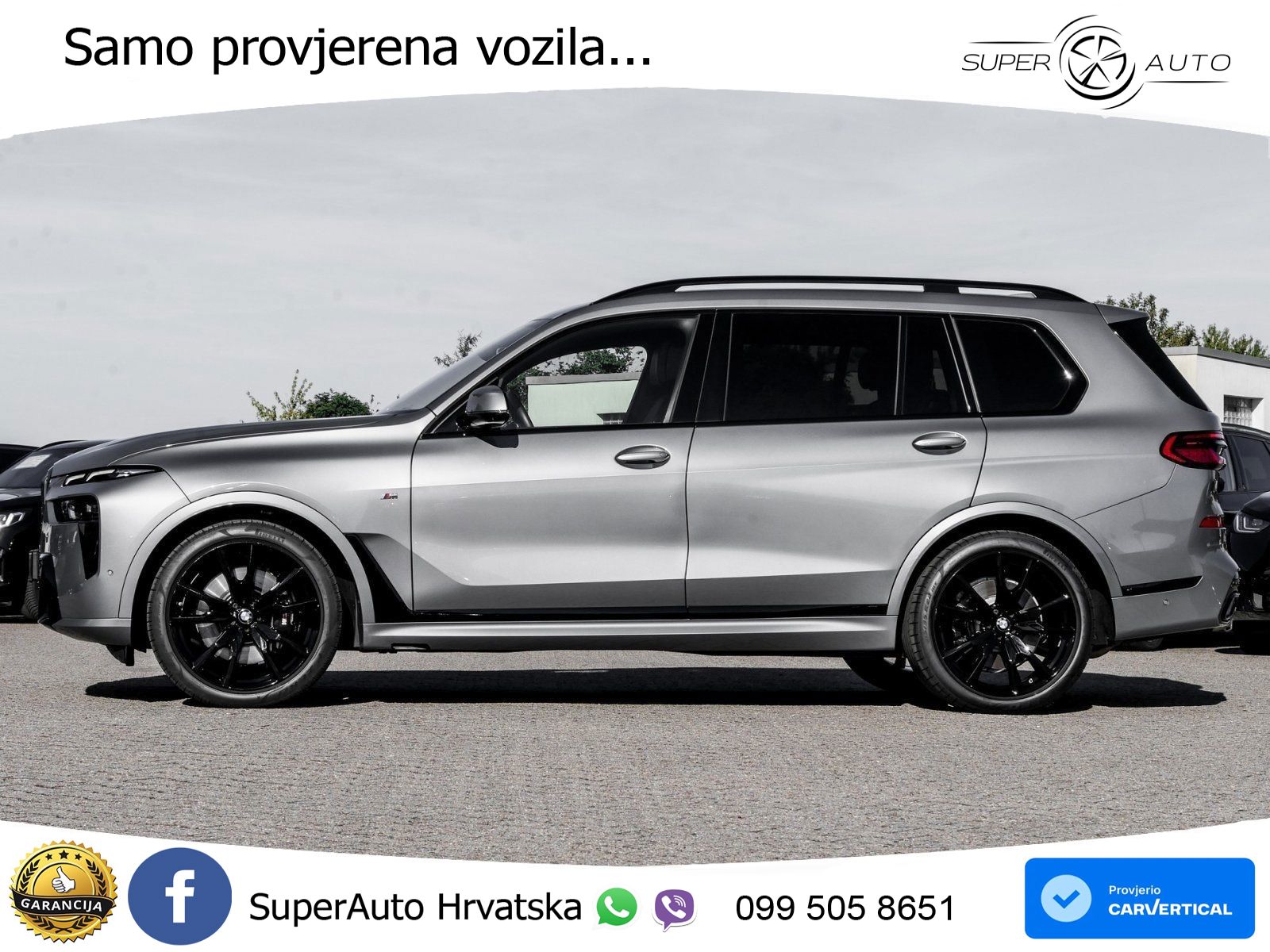 BMW X7 40d (352 KS) xDrive Steptronic M Sport ZRAČNI+ACC+GR SJED+KAM+PANO