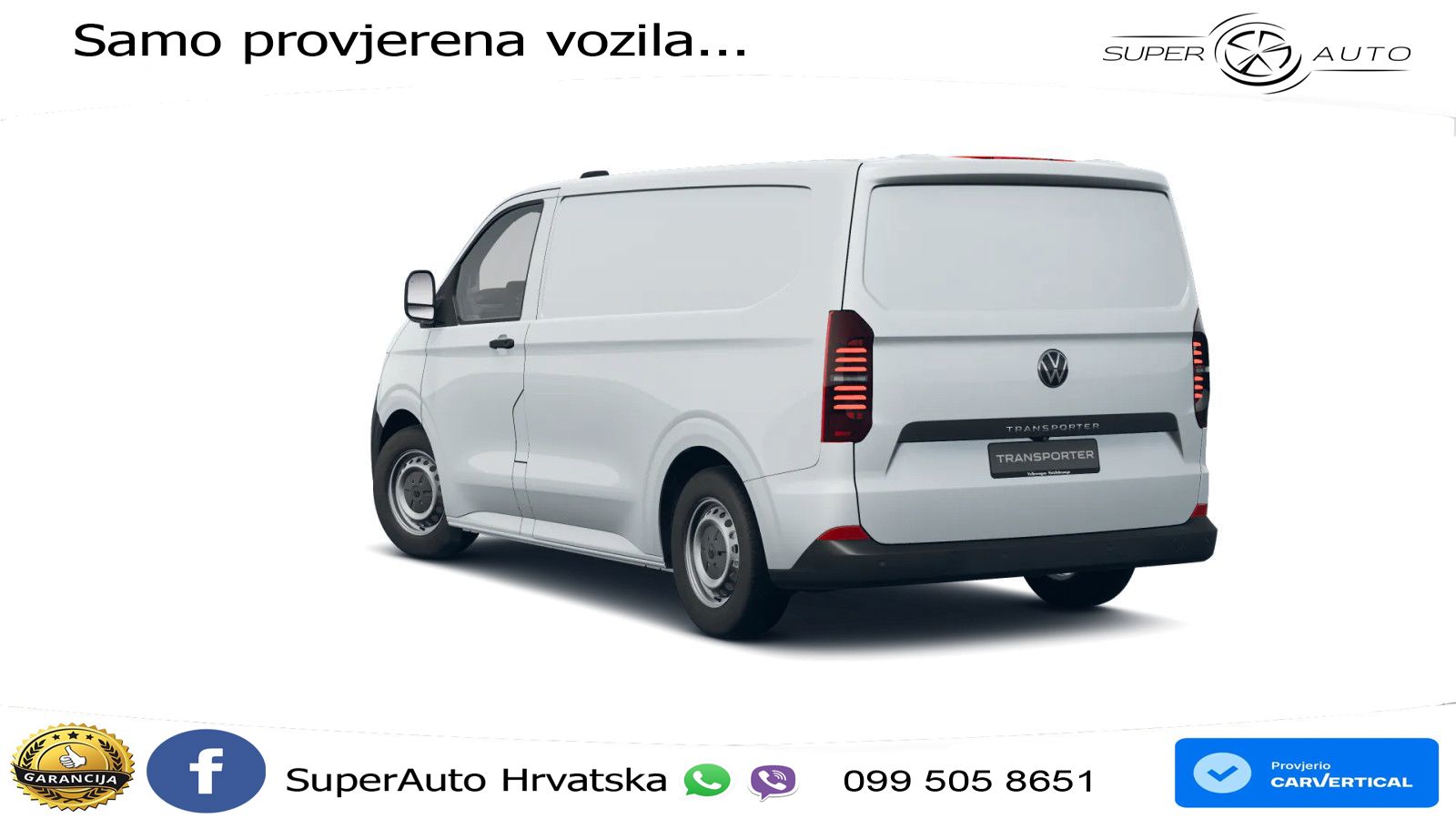 Volkswagen T7 Transporter Kasten 3-SITZE ALLWETTER KAMERA 110 KS