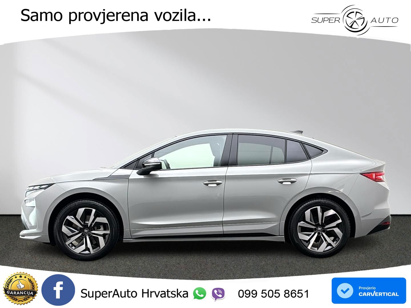 Škoda Enyaq Coupe iV 85 82 kWh (286 KS) SportLine ACC+HEAD+GR SJED+360+PANO