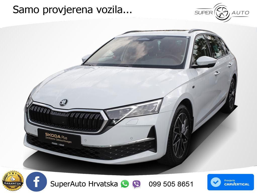 Škoda Octavia Combi 2.0 TDI (150 KS) DSG ACC+GR SJED+360+PANO