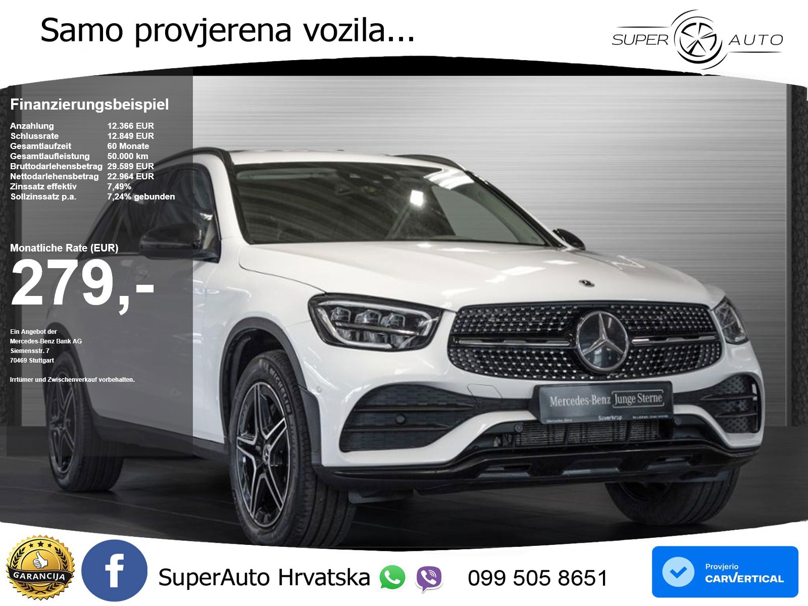 Mercedes GLC 300de (306 KS) 4MATIC 9G-TRONIC AMG