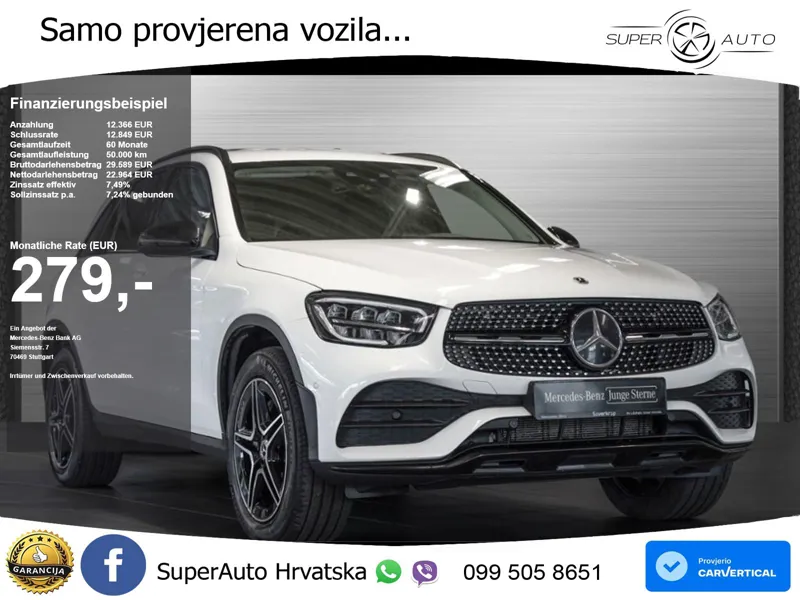 Mercedes GLC 300de (306 KS) 4MATIC 9G-TRONIC AMG