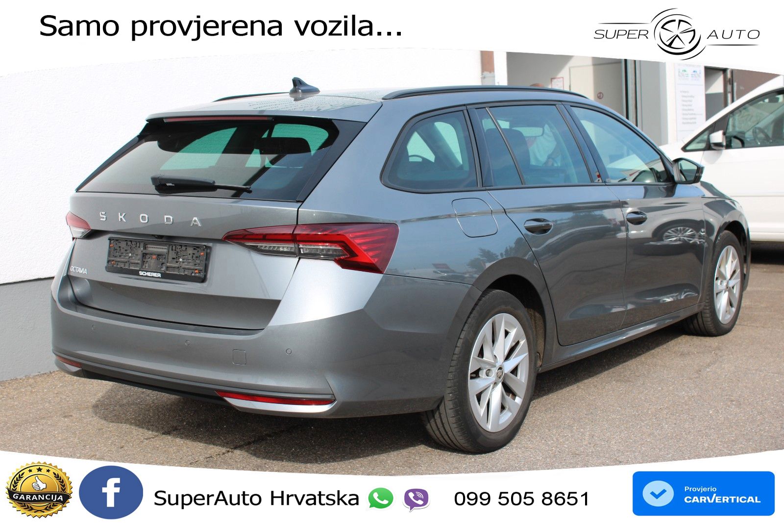 Škoda Octavia Combi 2.0 TDI (150 KS) DSG Selection LED+GR SJED+ACC