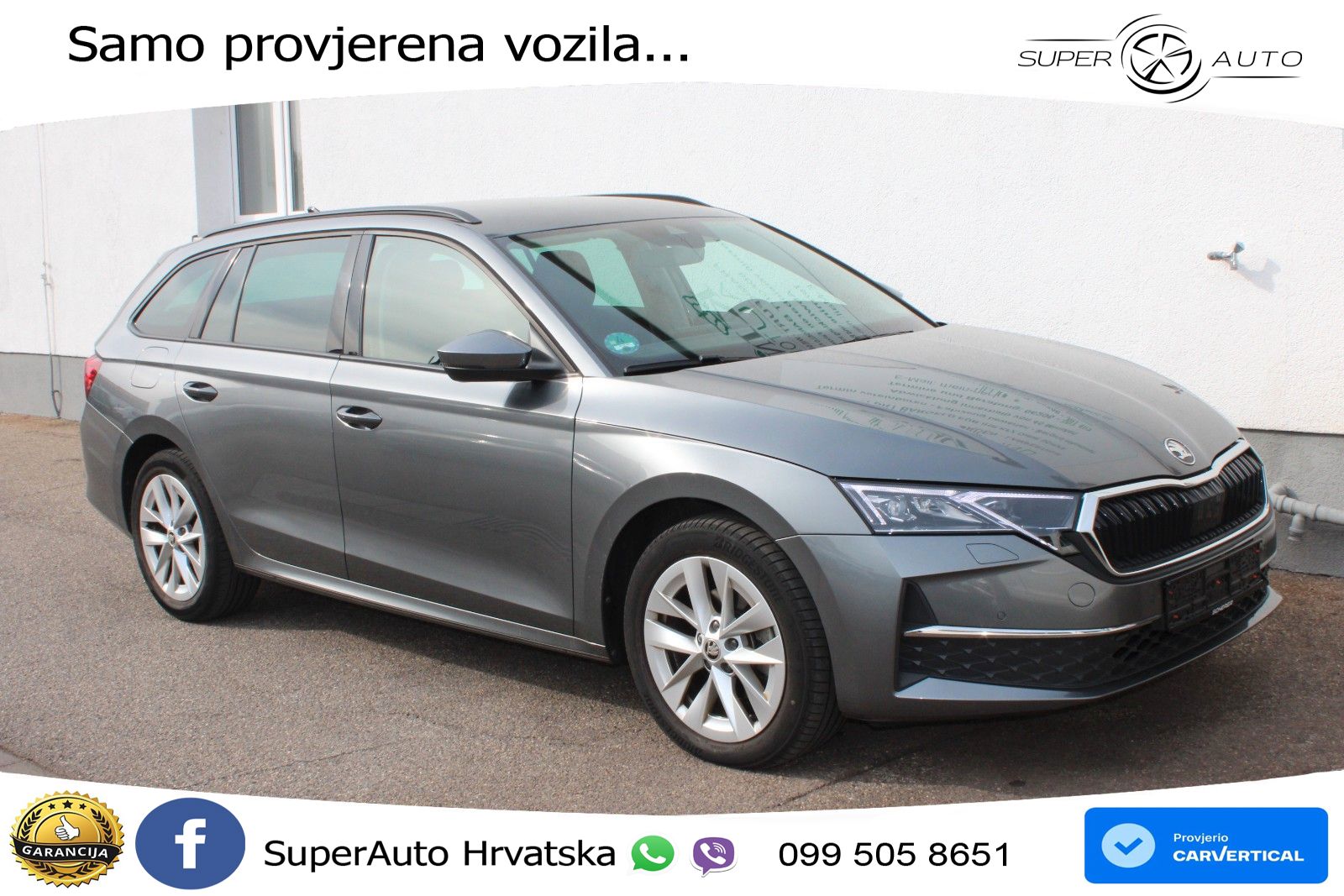 Škoda Octavia Combi 2.0 TDI (150 KS) DSG Selection LED+GR SJED+ACC