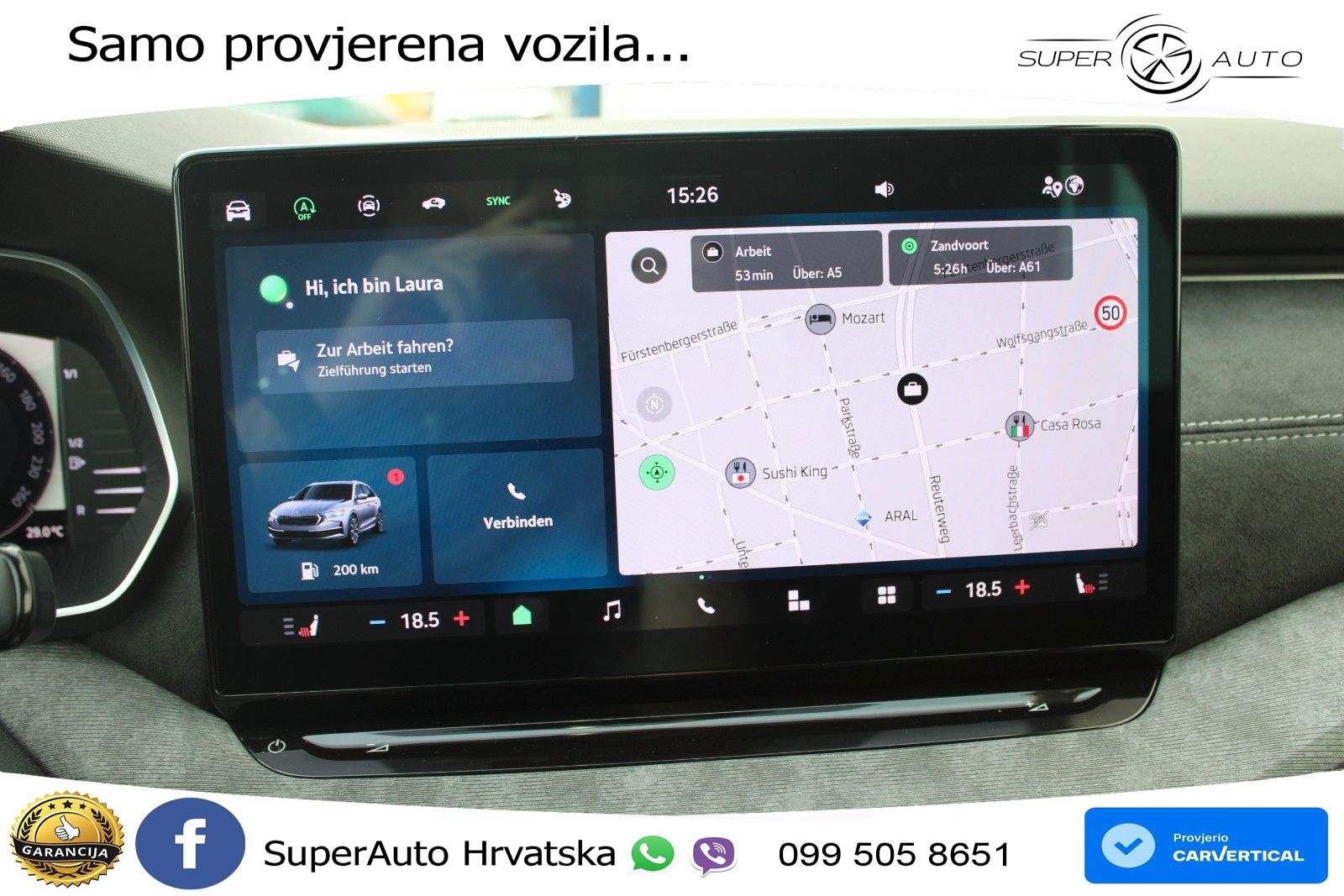 Škoda Octavia Combi 2.0 TDI (150 KS) DSG Selection LED+GR SJED+ACC