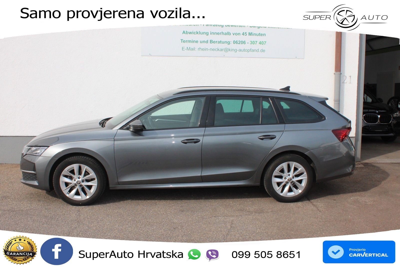 Škoda Octavia Combi 2.0 TDI (150 KS) DSG Selection LED+GR SJED+ACC