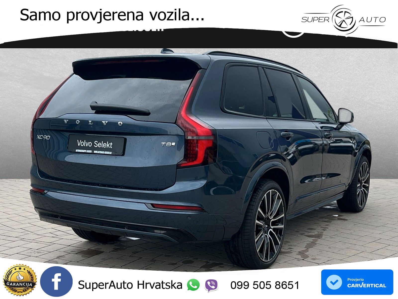 Volvo XC90 2.0 T8 AWD Automatic LED+GR SJED+ACC