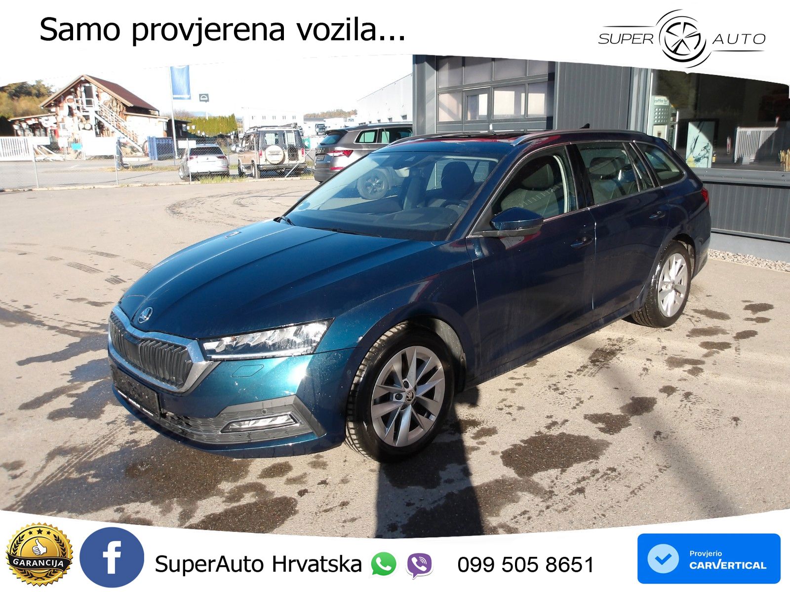 Škoda Octavia Combi 2.0 TDI (150 KS) DSG LED+GR SJED+ACC