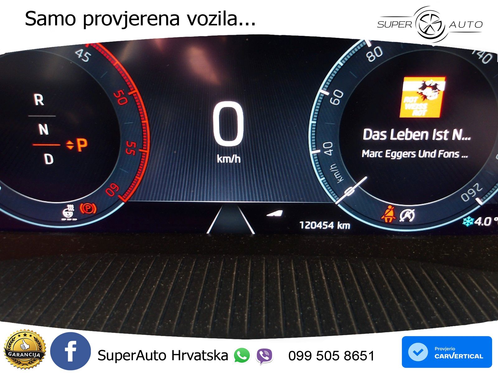 Škoda Octavia Combi 2.0 TDI (150 KS) DSG LED+GR SJED+ACC