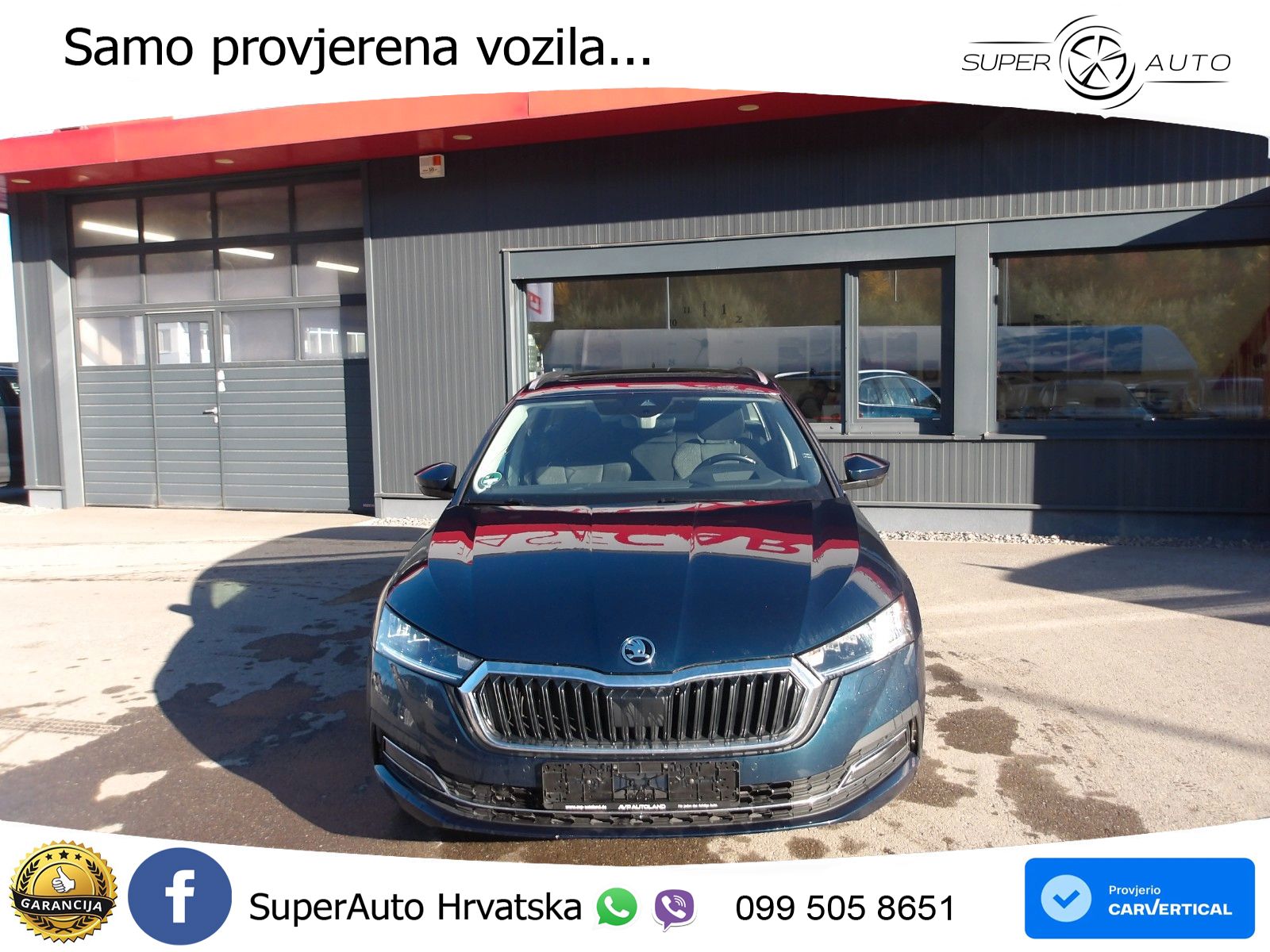 Škoda Octavia Combi 2.0 TDI (150 KS) DSG LED+GR SJED+ACC