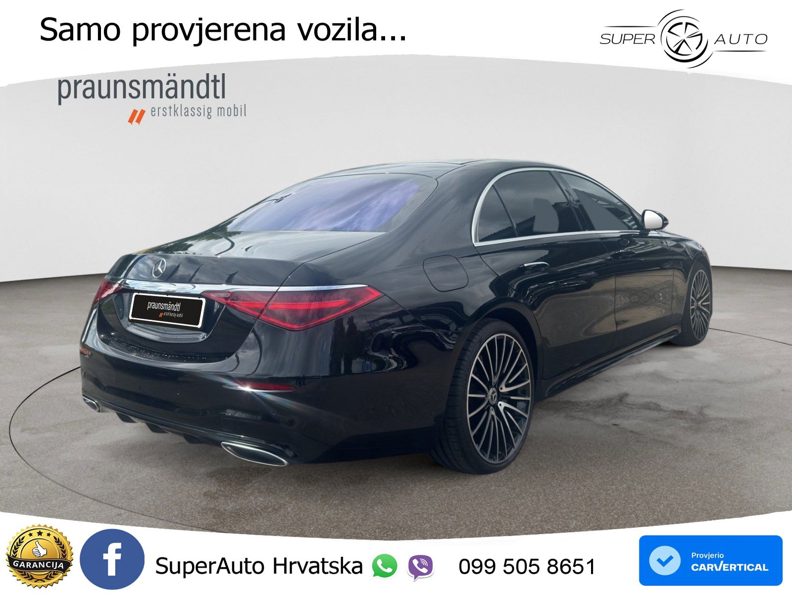 Mercedes S 580 V8 (503 KS) EQ Boost 4MATIC 9G-TRONIC AMG ACC+HEAD+4xGR SJED+360+PANO