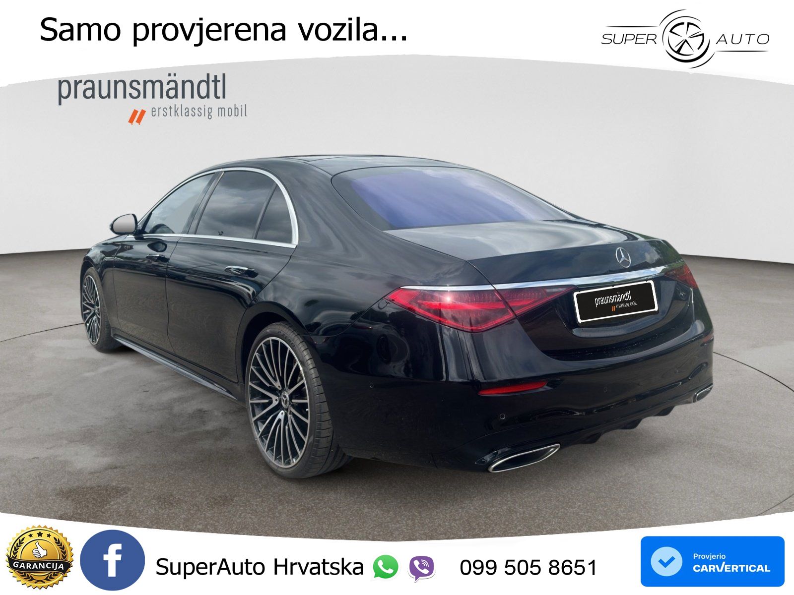 Mercedes S 580 V8 (503 KS) EQ Boost 4MATIC 9G-TRONIC AMG ACC+HEAD+4xGR SJED+360+PANO