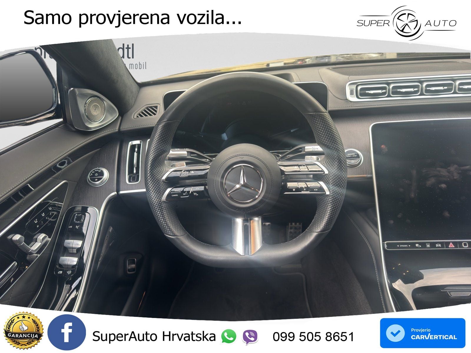 Mercedes S 580 V8 (503 KS) EQ Boost 4MATIC 9G-TRONIC AMG ACC+HEAD+4xGR SJED+360+PANO