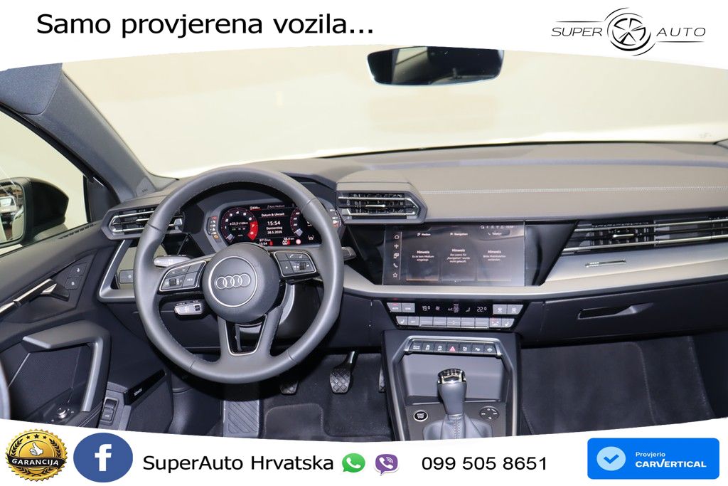 Audi A3 35 TFSI (150 KS) S line LED+GR SJED+ACC