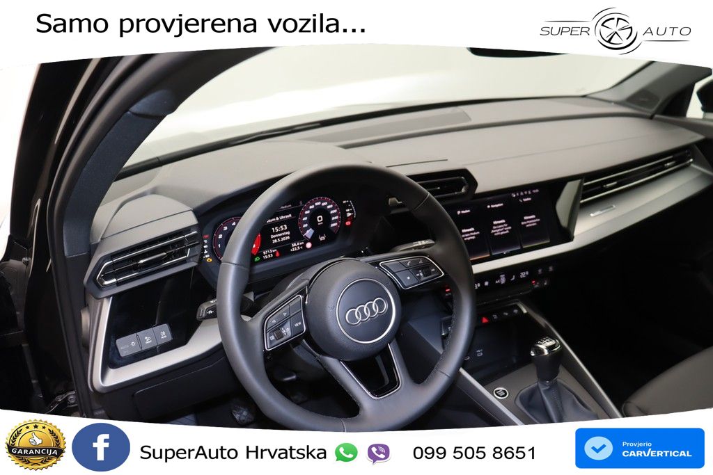 Audi A3 35 TFSI (150 KS) S line LED+GR SJED+ACC