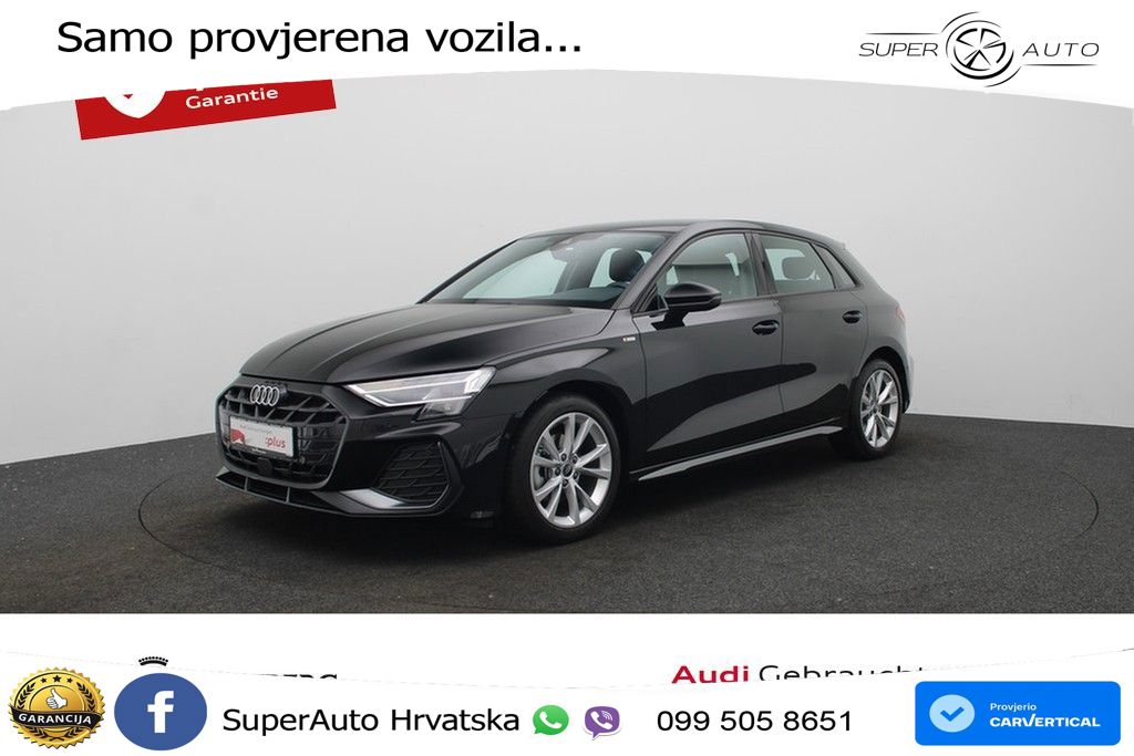 Audi A3 35 TFSI (150 KS) S line LED+GR SJED+ACC