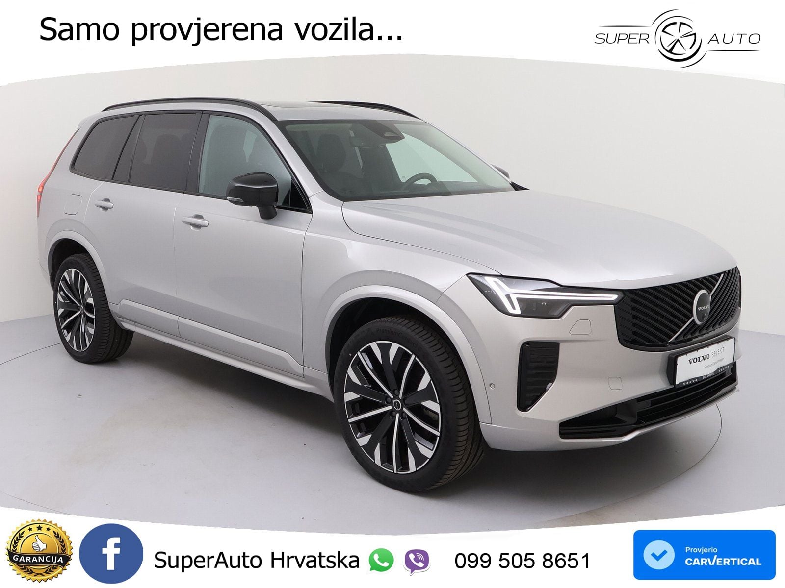 Volvo XC90 2.0 T8 AWD Automatic ACC+HEAD+4xGR SJED+360+PANO