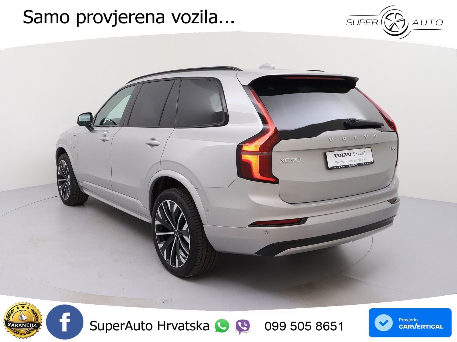 Volvo XC90 2.0 T8 AWD Automatic ACC+HEAD+4xGR SJED+360+PANO