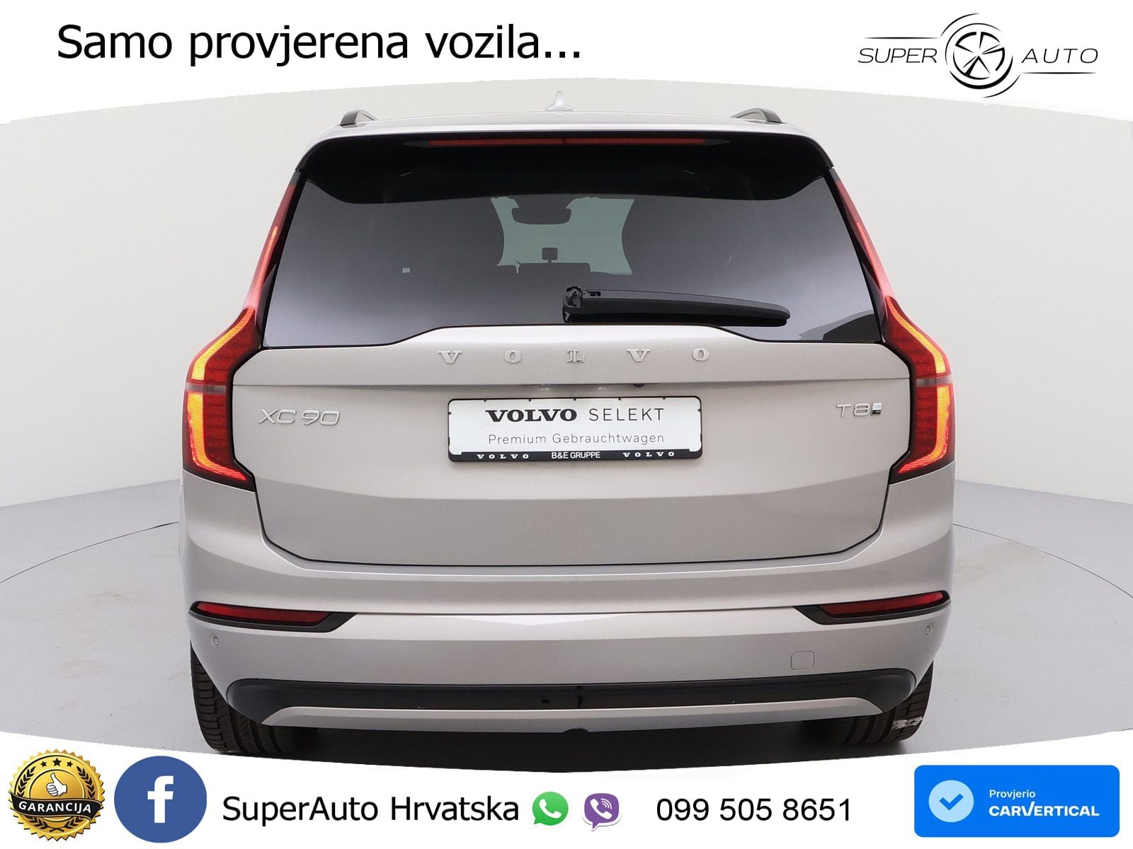 Volvo XC90 2.0 T8 AWD Automatic ACC+HEAD+4xGR SJED+360+PANO