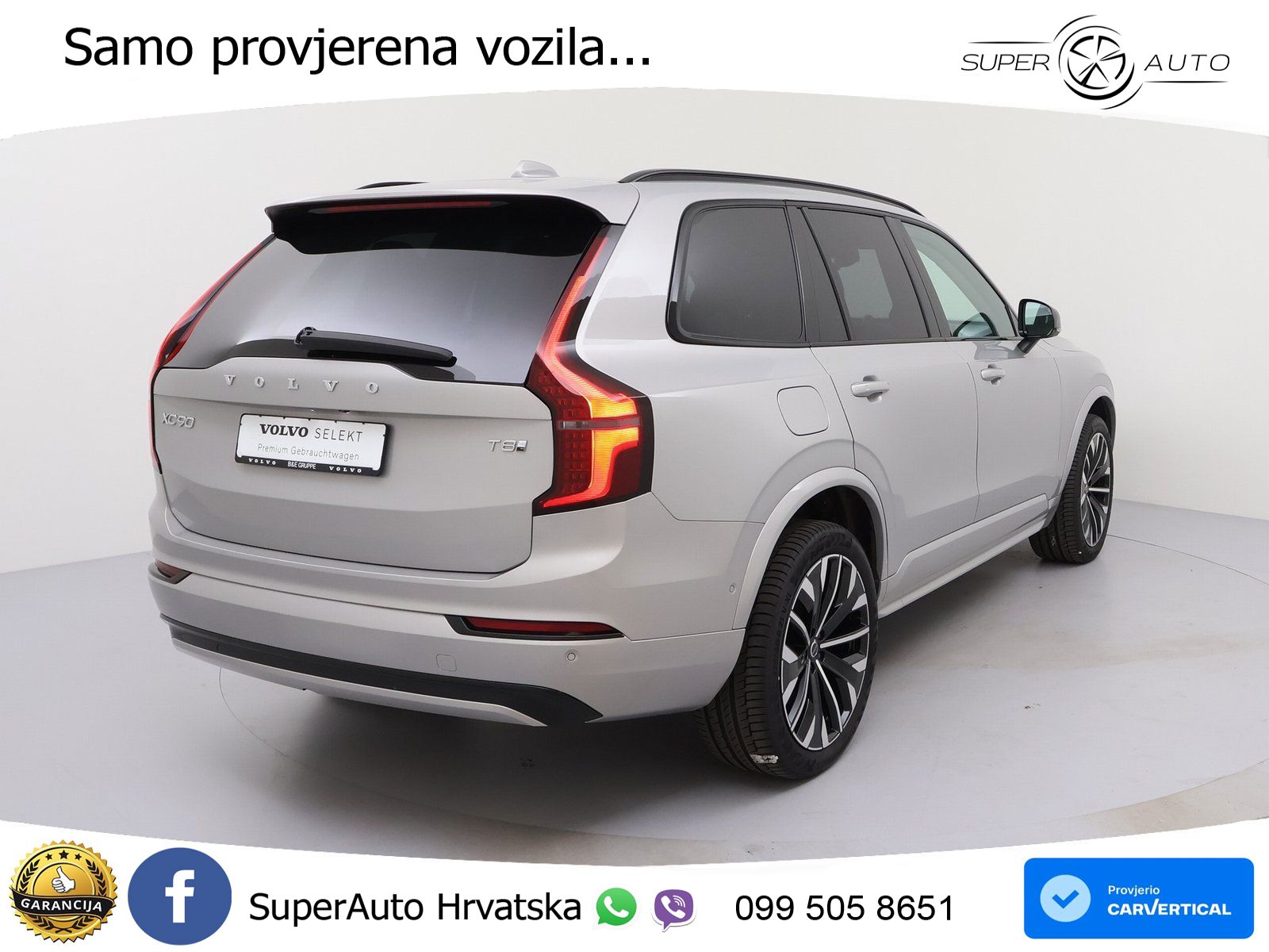 Volvo XC90 2.0 T8 AWD Automatic ACC+HEAD+4xGR SJED+360+PANO