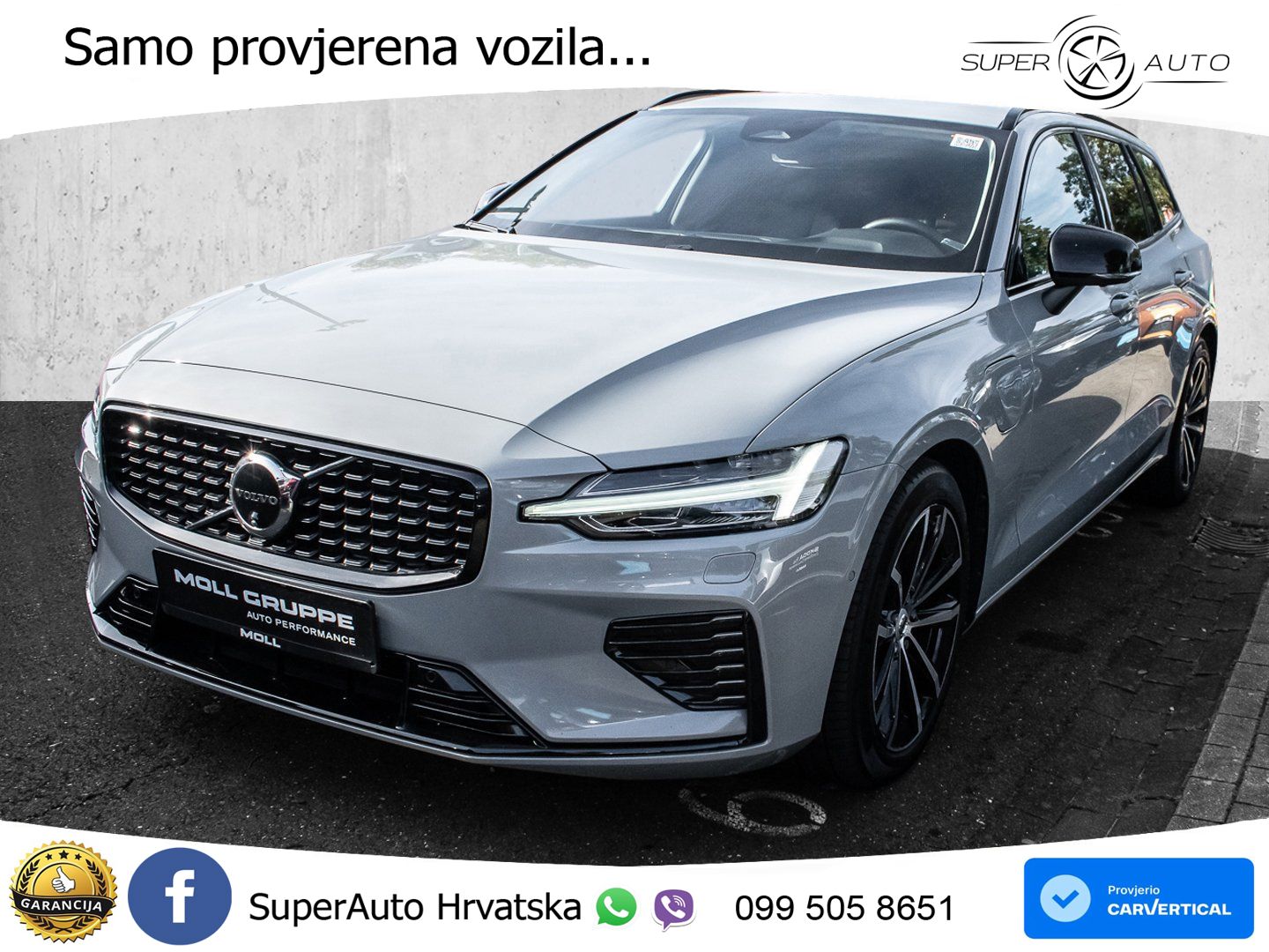 Volvo V60 2.0 T8 AWD Geartronic LED+GR SJED+ACC