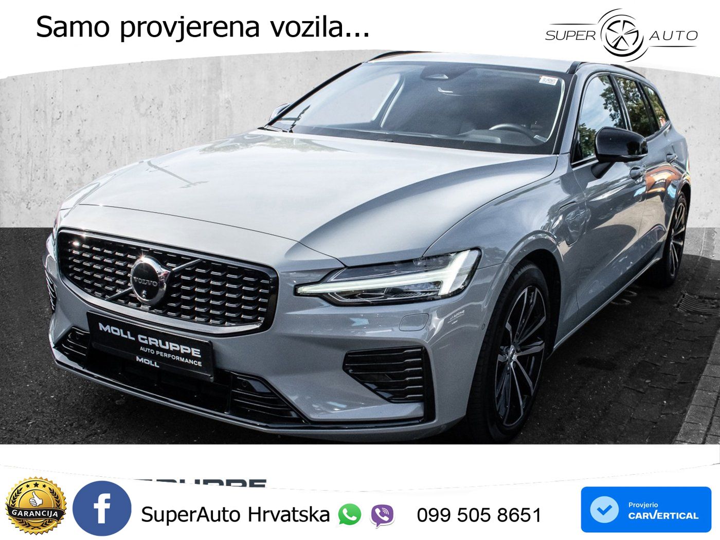 Volvo V60 2.0 T8 AWD Geartronic LED+GR SJED+ACC