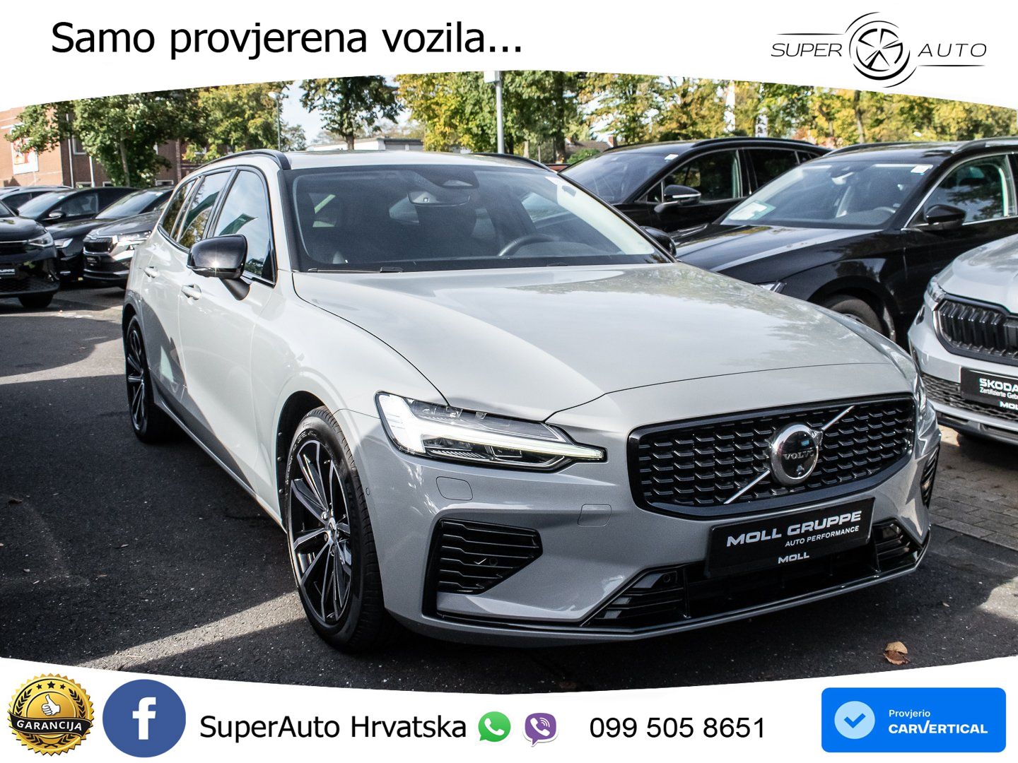 Volvo V60 2.0 T8 AWD Geartronic LED+GR SJED+ACC