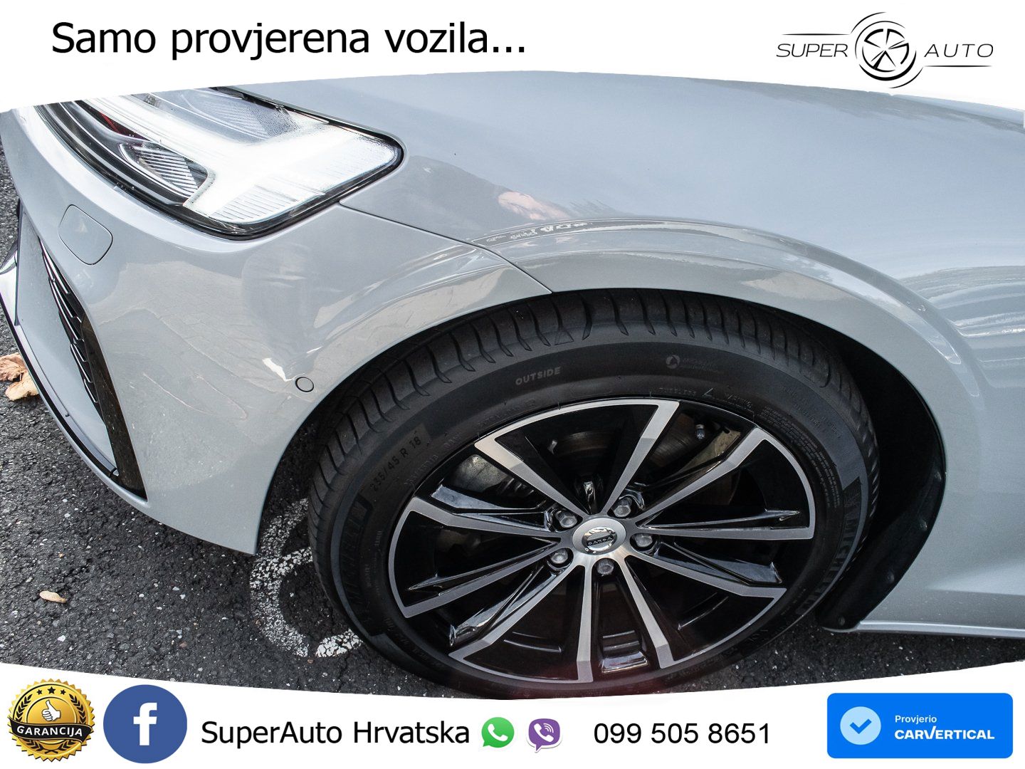 Volvo V60 2.0 T8 AWD Geartronic LED+GR SJED+ACC