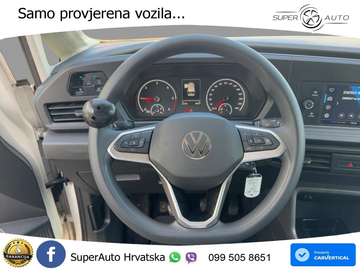 Volkswagen Caddy Cargo 2.0 TDI EcoProfi (EURO 6d) 75 KS