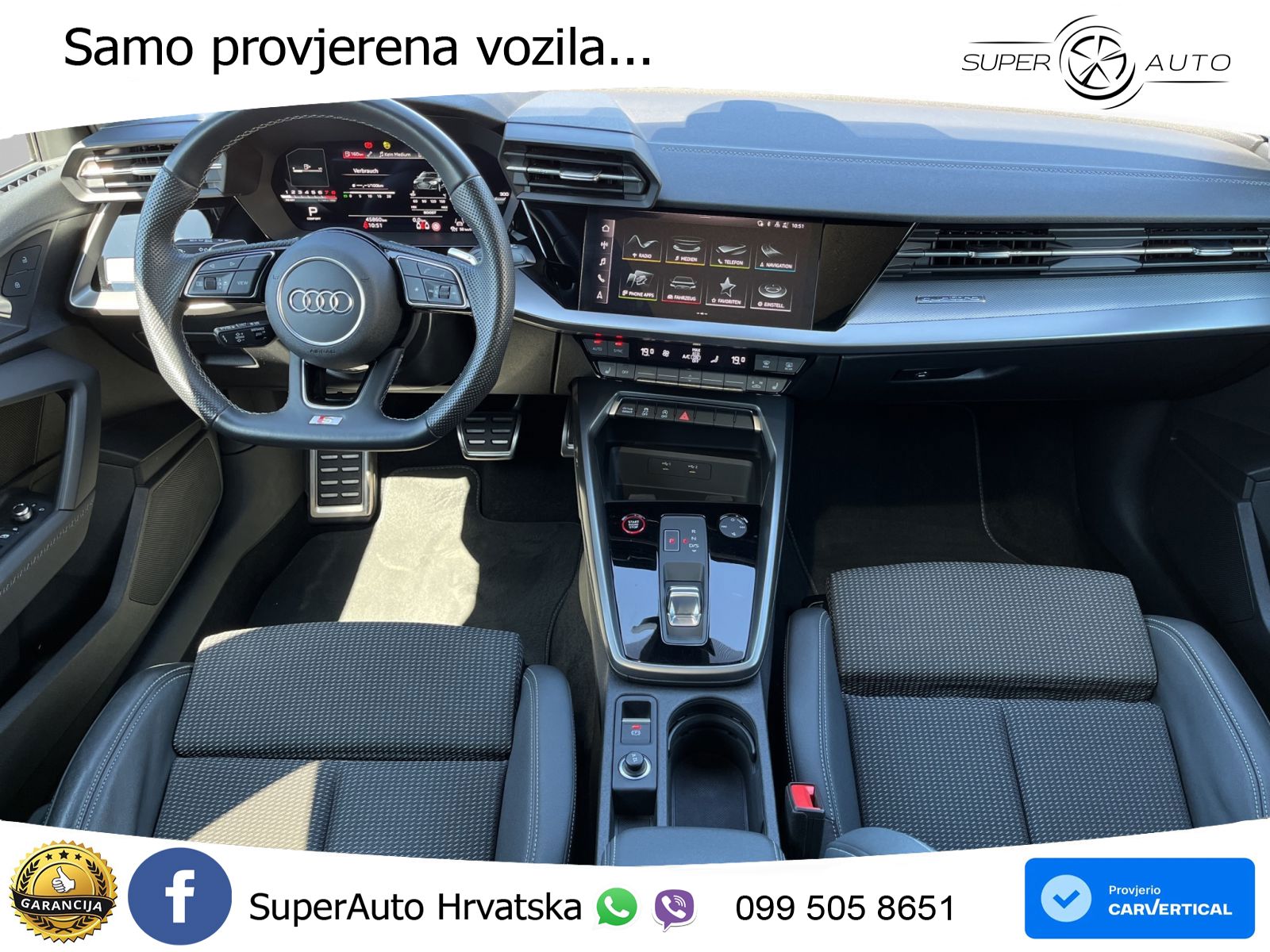Audi S3 2.0 TFSI (310 KS) quattro S tronic LED+GR SJED+ACC