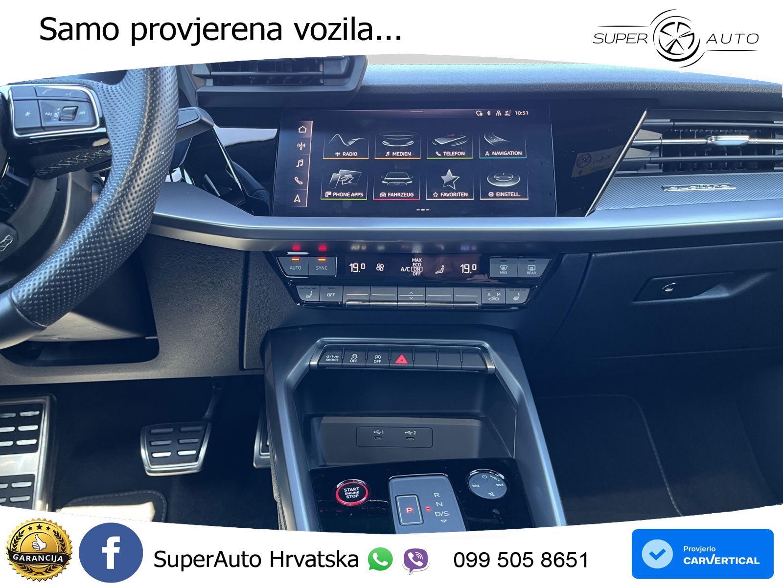 Audi S3 2.0 TFSI (310 KS) quattro S tronic LED+GR SJED+ACC