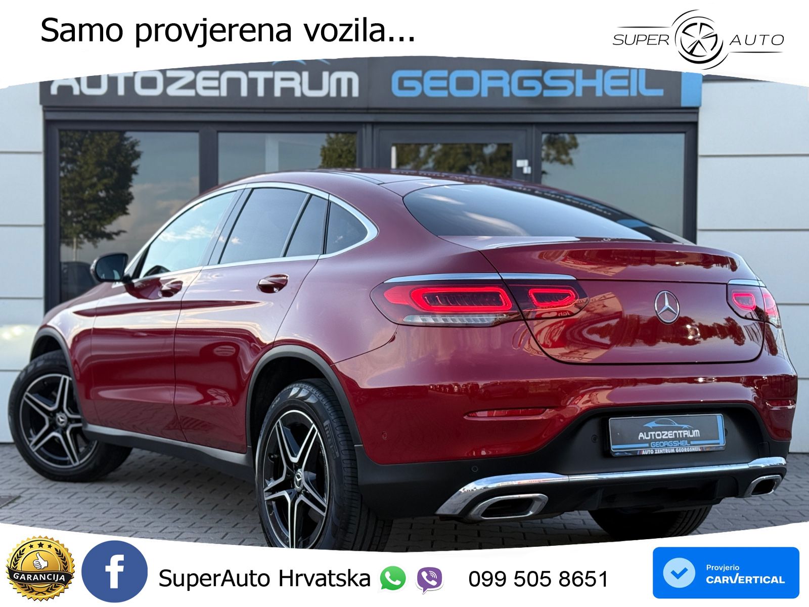 Mercedes GLC Coupe 300d (245 KS) 4MATIC G-TRONIC AMG