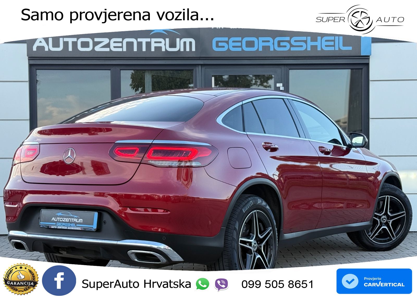 Mercedes GLC Coupe 300d (245 KS) 4MATIC G-TRONIC AMG
