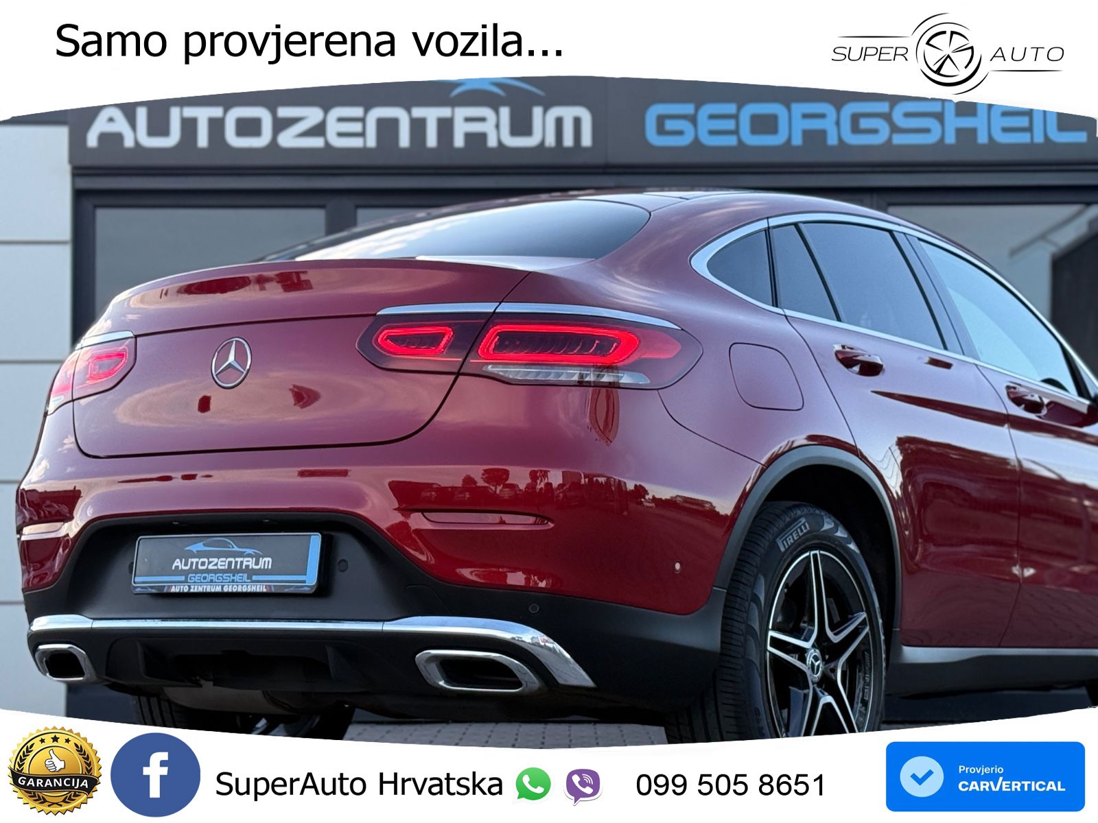 Mercedes GLC Coupe 300d (245 KS) 4MATIC G-TRONIC AMG